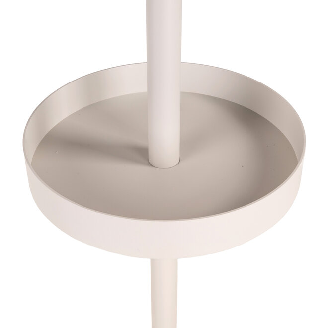 Buiten vloerlamp Lunar light beige