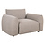 Outdoor lounge stoel Dawson greige alpine