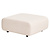 Buiten poef & voetenbank Dawson beige alpine