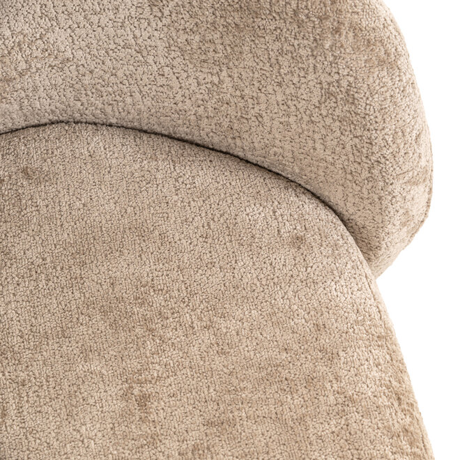 Hondenbed Bingo taupe chenille