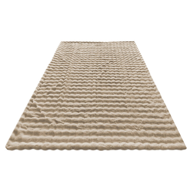Plaid Nordic Plush beige 200x300