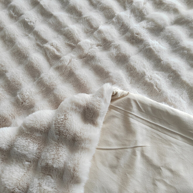 Plaid Cosy Fluff cream 150x200
