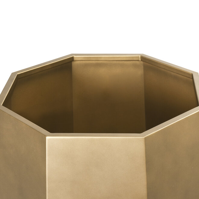 Plantenbak Axis bronze gold large