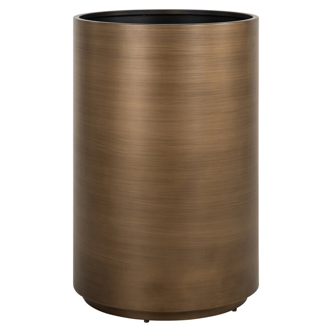 Plantenbak Dira brushed gold 50Ø