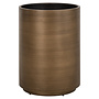 Plantenbak Dira brushed gold 45Ø