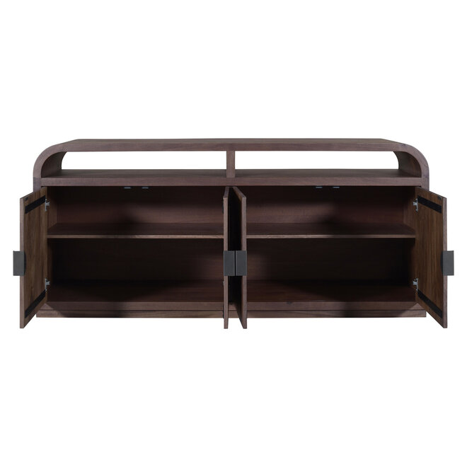 Dressoir Baldwin spicebrown 4-doors