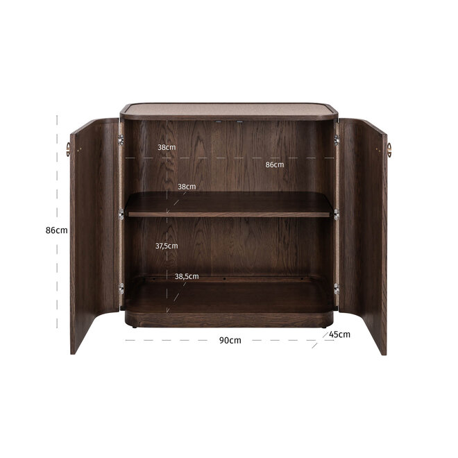 Dressoir Willox beige 2-doors