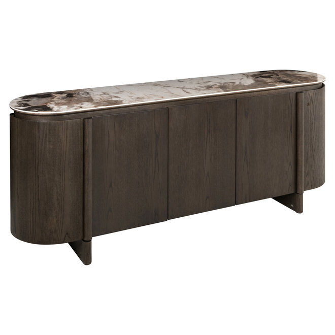 Dressoir Langford brown 5-doors