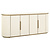 Dressoir Tivoli white 4-doors