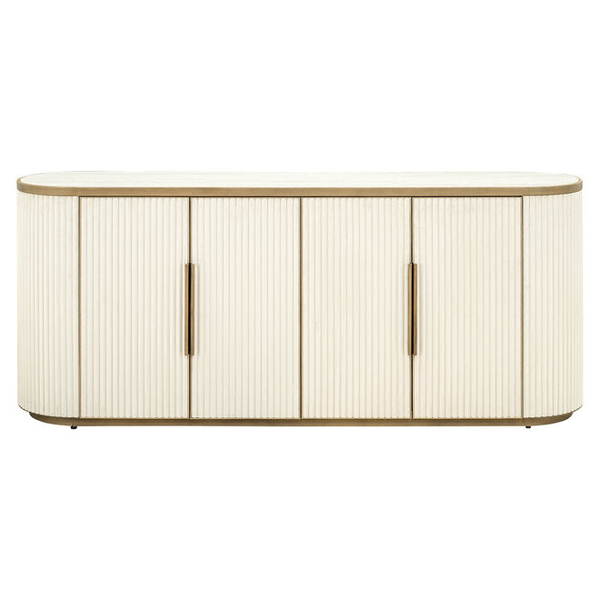 Dressoir Tivoli white 4-doors