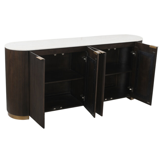 Dressoir Mayfield brown 4-doors