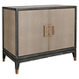 Dressoir Bloomville brass shagreen 2-doors