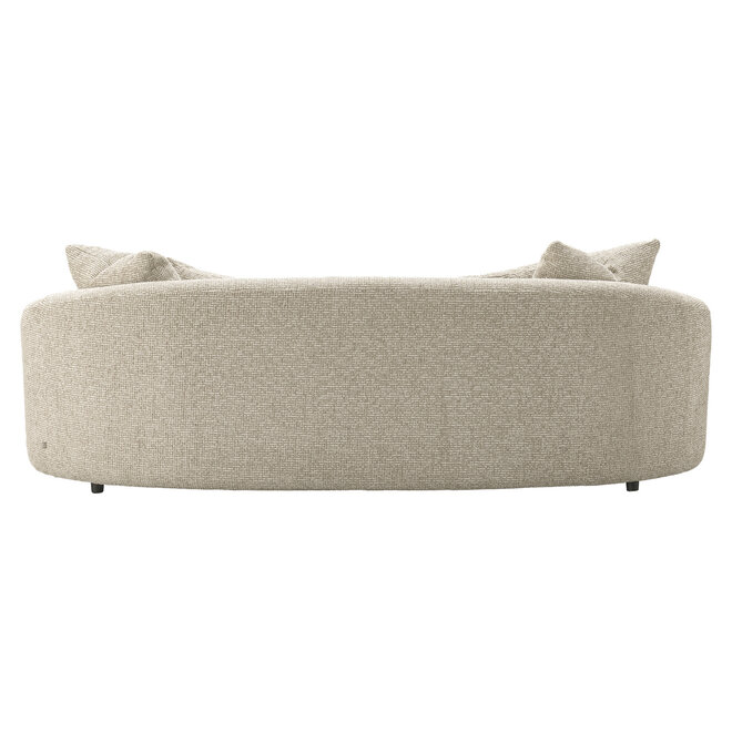 Bank Morena cream blockweave 3-seater