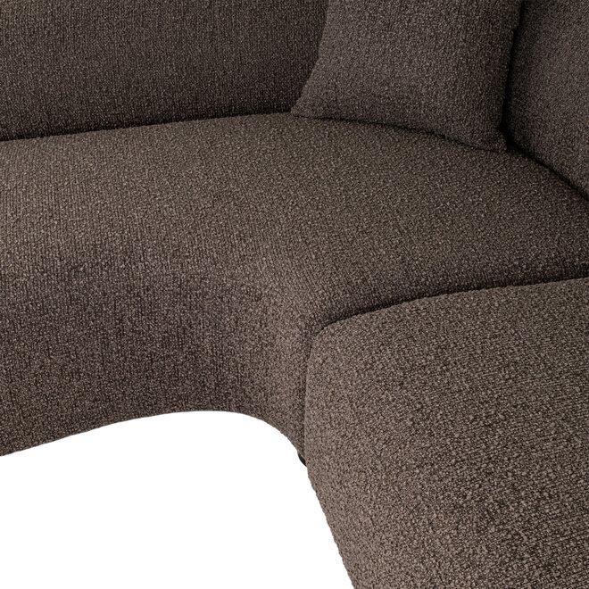 Bank Pandora brown chunky lounge left