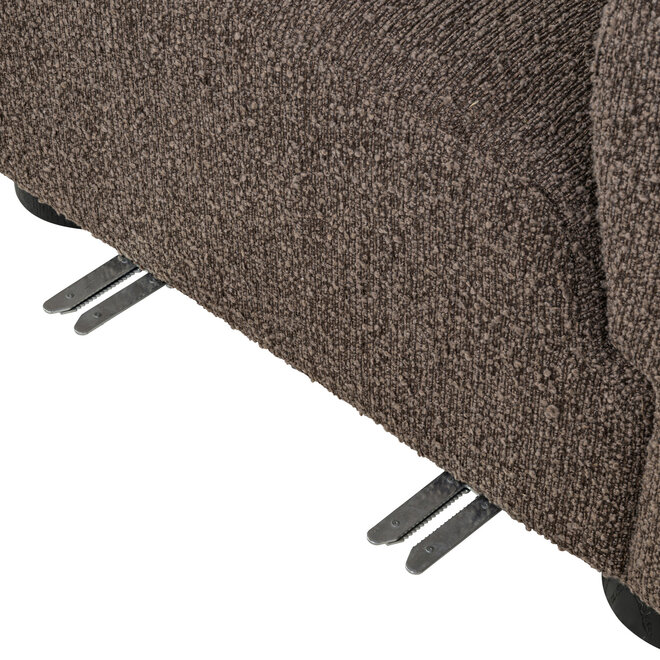 Bank Pandora brown chunky lounge left