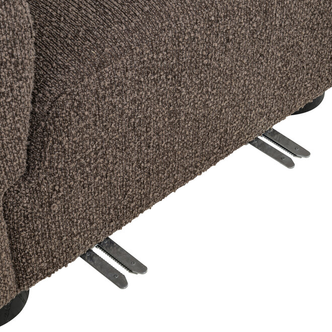 Bank Pandora brown chunky lounge right