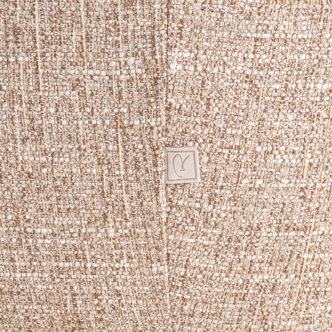 Bank Luxandra sand tweed fire retardant