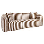 Bank Luxandra stripes sand