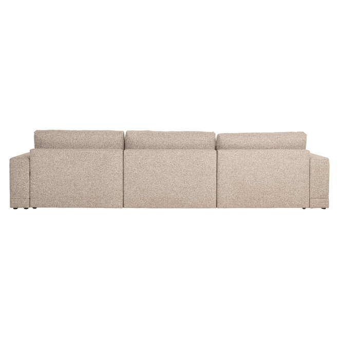 Bank Trentino cayenne brown 3,5-seater + lounge left or right