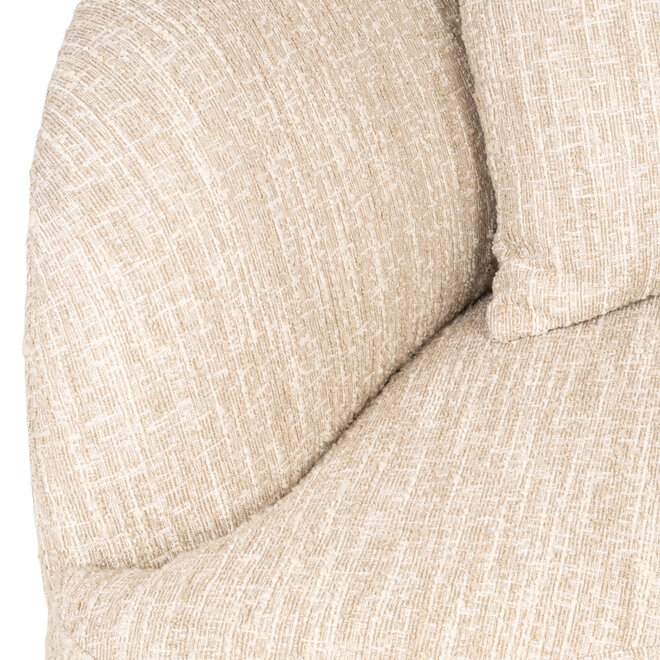 Bank Pandora beige angora lounge right