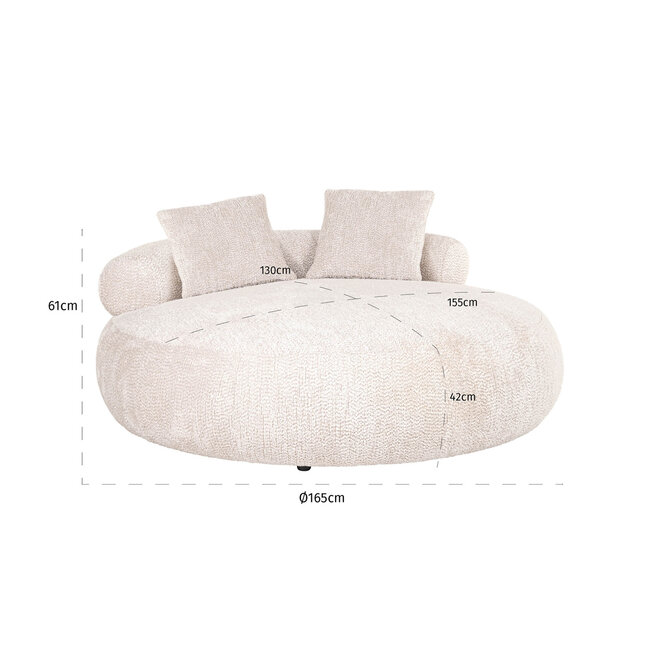 Bank Tivola lovely cream
