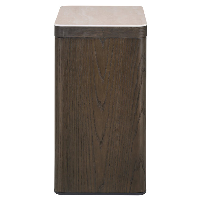 Bankbijzettafel Nando brown