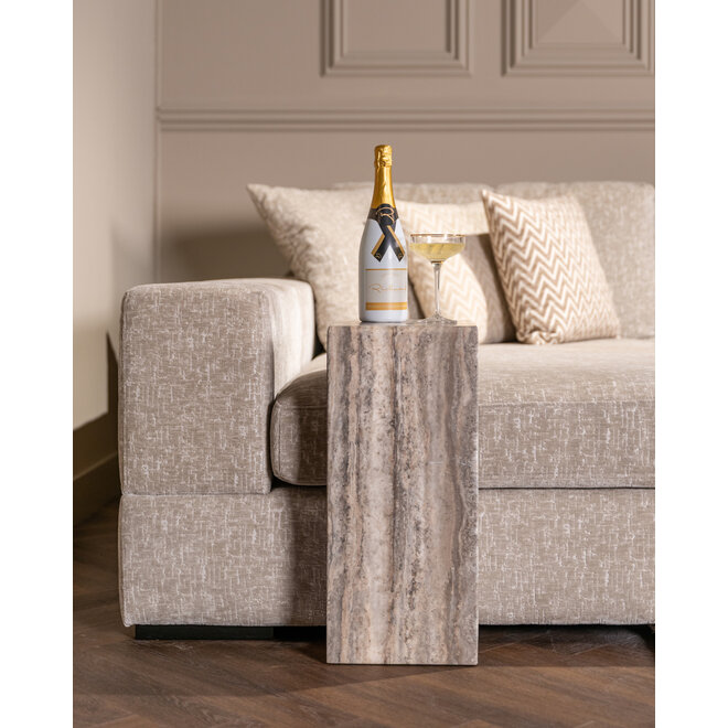 Bankbijzettafel Dulce grey