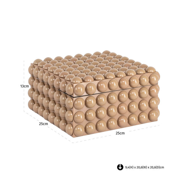 Opbergdoos Ash beige large