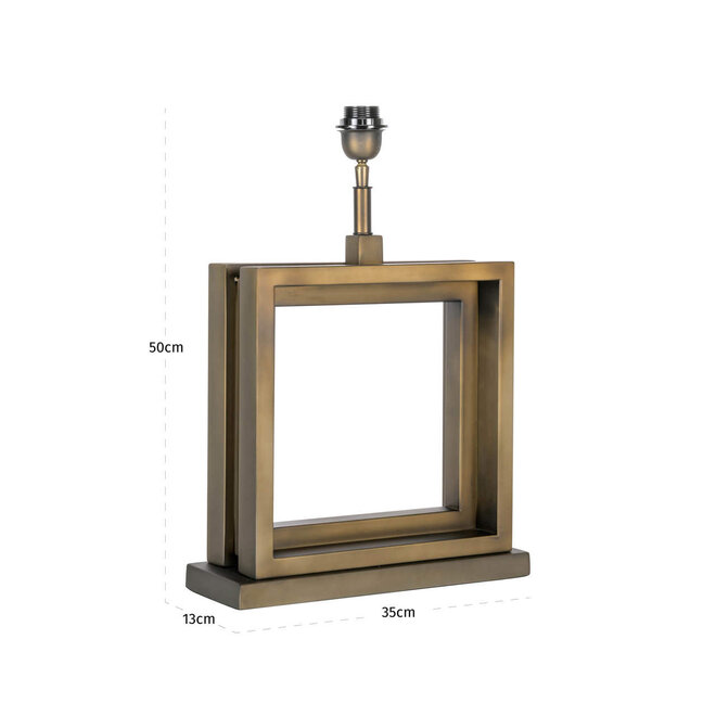 Tafellamp Kars bronze