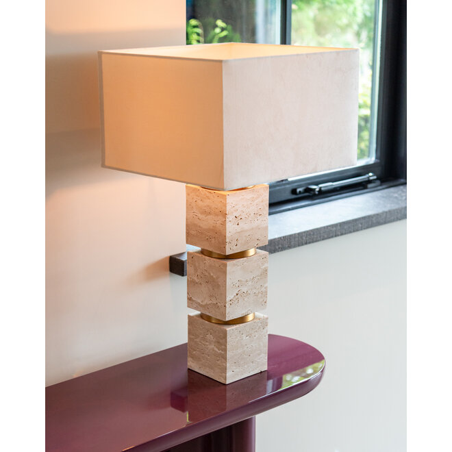 Tafellamp Jaella beige