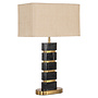Tafellamp Levina black/gold