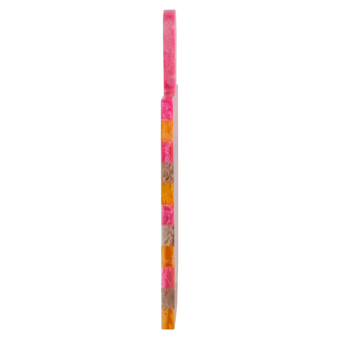 Dienblad Cindy pink/orange - serving board small