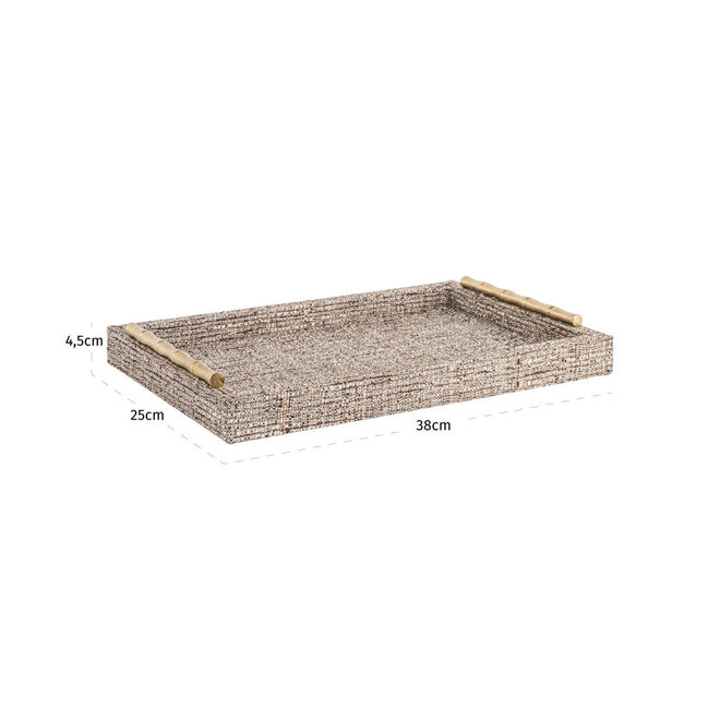 Dienblad Chantel beige