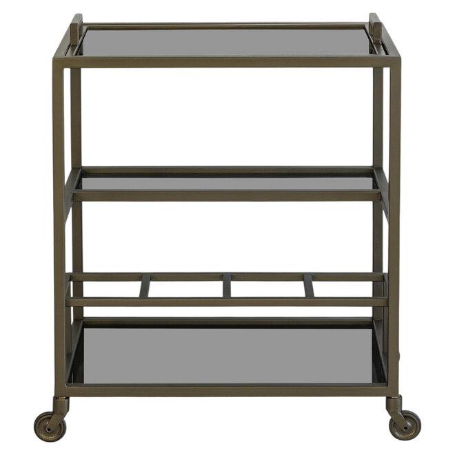 Trolley Ruinart brass antique