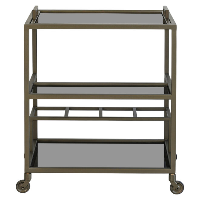 Trolley Ruinart brass antique
