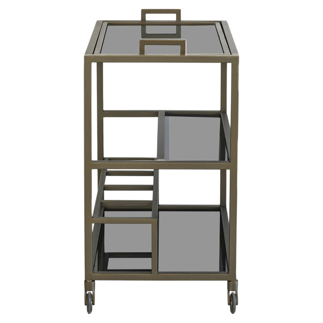 Trolley Ruinart brass antique