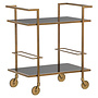 Trolley Xo brushed gold