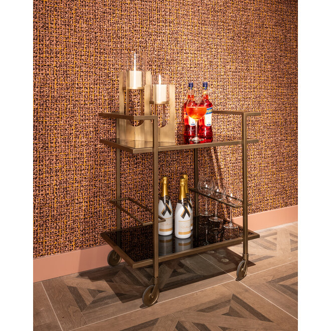 Trolley Xo brushed gold