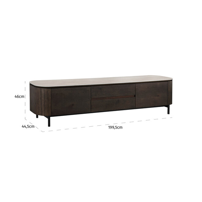 TV-meubel Ritz brown