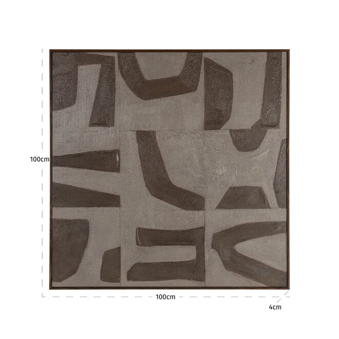 Wall art Zenith sand right