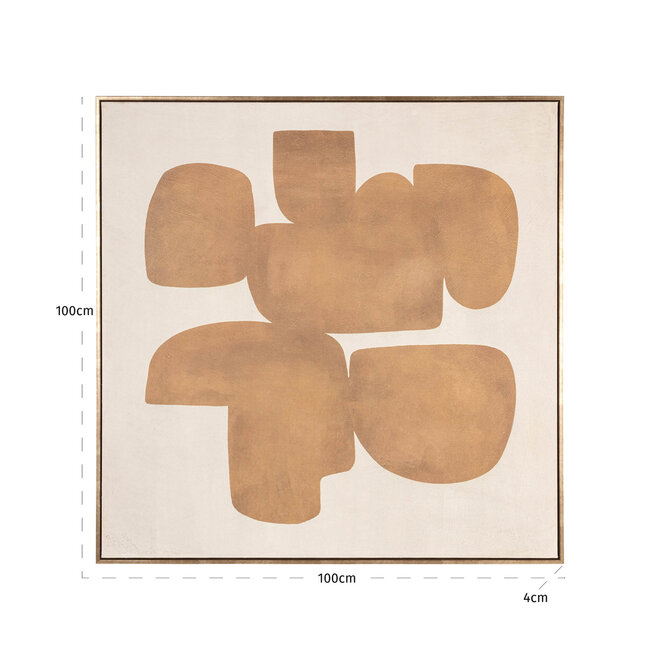 Wall art Odyssey gold left