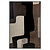 Wall art Mirage brown right