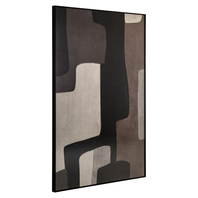 Wall art Mirage brown right