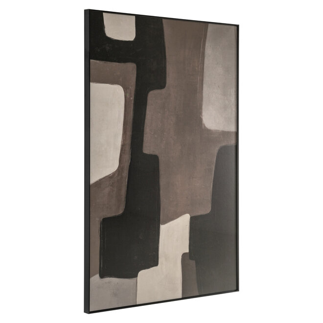 Wall art Mirage brown left