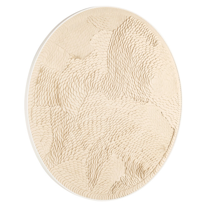 Wall art Flow white