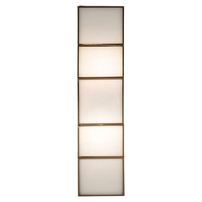 Wandlamp Livia brass antique large