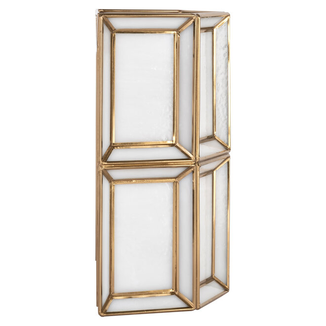 Wandlamp Amara brass antique