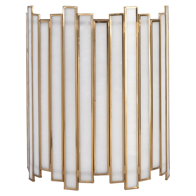Wandlamp Lima brass antique