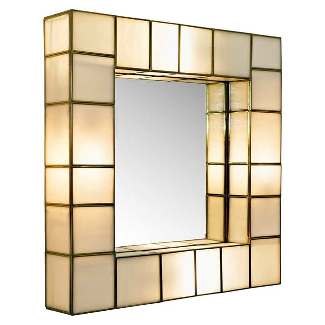 Wandlamp Luma brass antique