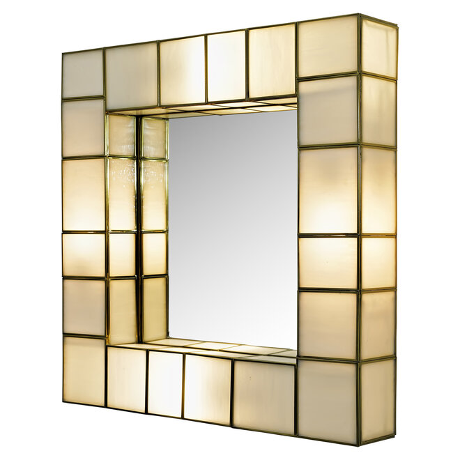 Wandlamp Luma brass antique